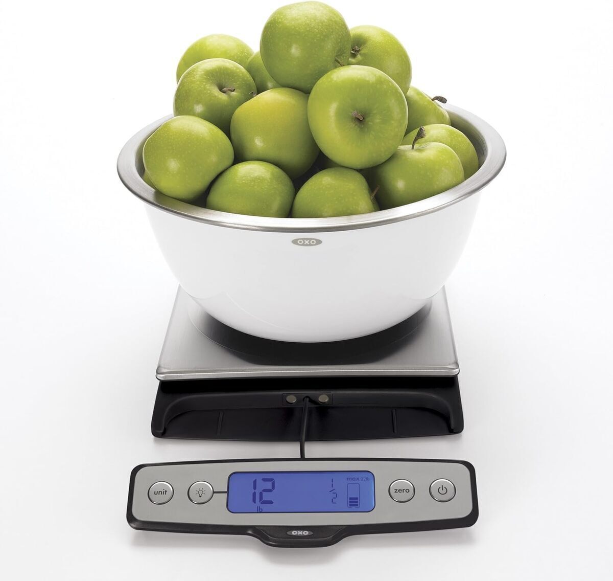 Test de la balance OXO Good Grips 10 kg avec écran extractible