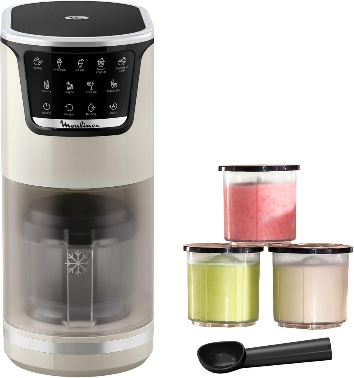 Test de la machine à glaces Moulinex Dolci MJ604AF0 : efficacité et praticité