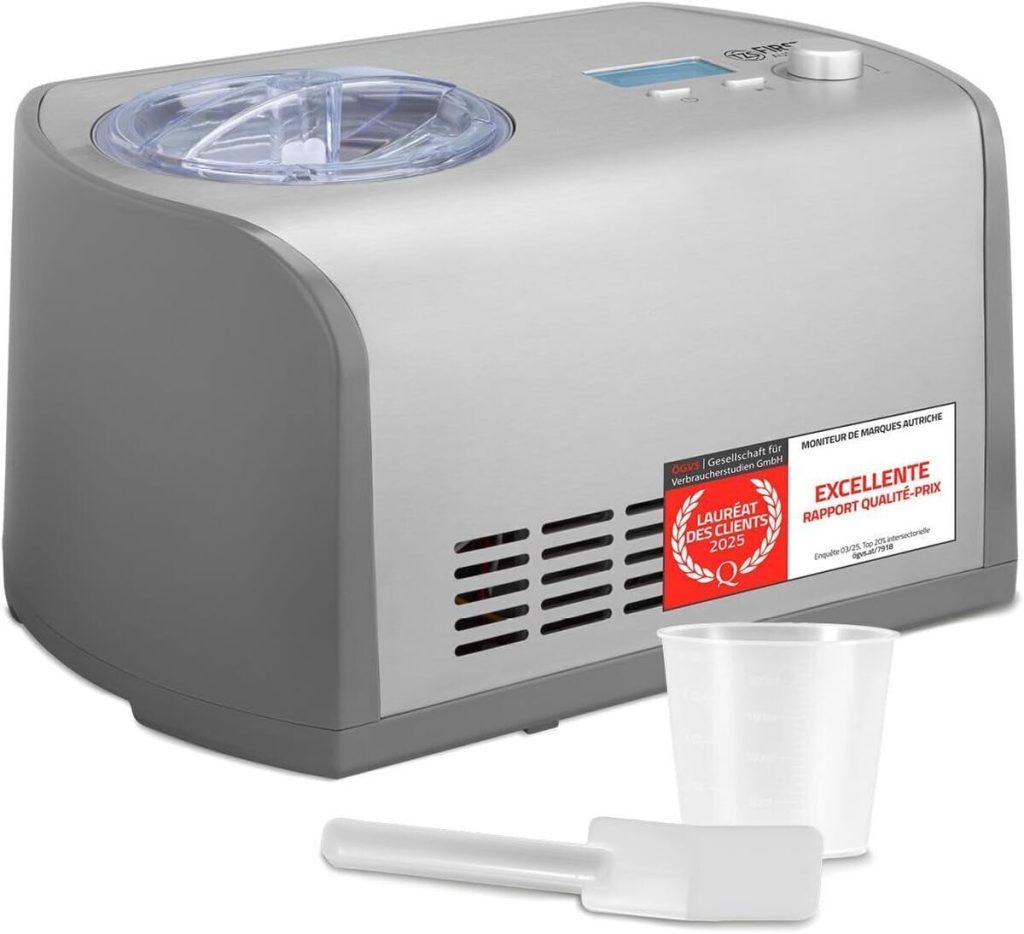 Test de la sorbetière TZS First Austria 1, 2L : performance et rafraîchissement