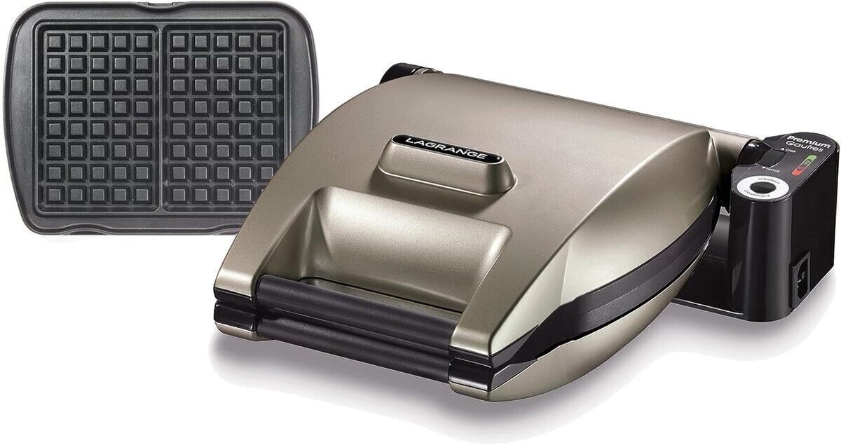 Test : gaufrier Lagrange Premium 1200W réversible