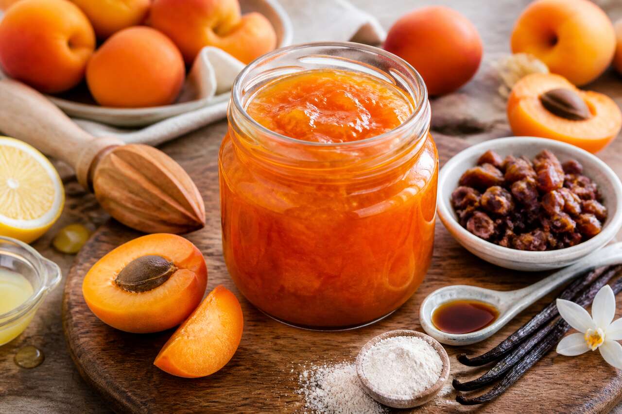 Recette de confiture d'abricots sans sucre facile et gourmande