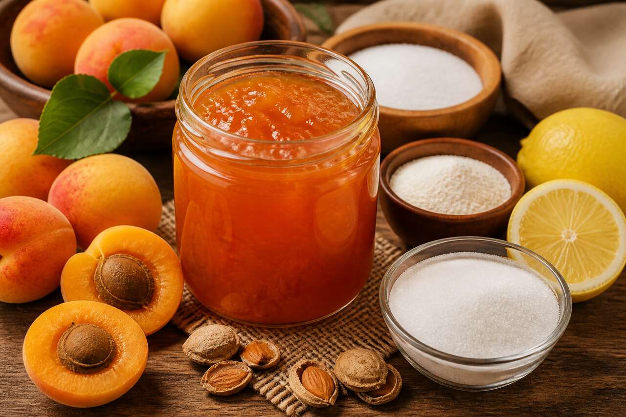 Recette facile de confiture d'abricots maison