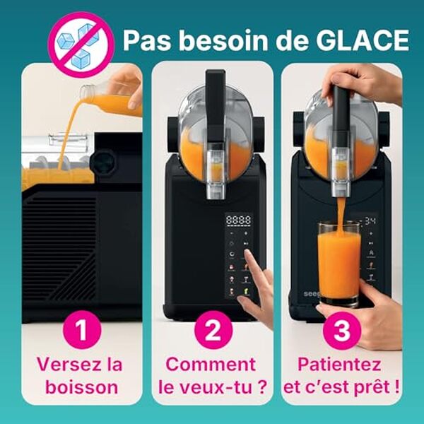 Découvrez notre test complet de la Seeger SuperSlush, la machine à granita 7-en-1 avec capacité 2L. Performances, fonctionnalités et avis d'experts pour bien choisir.