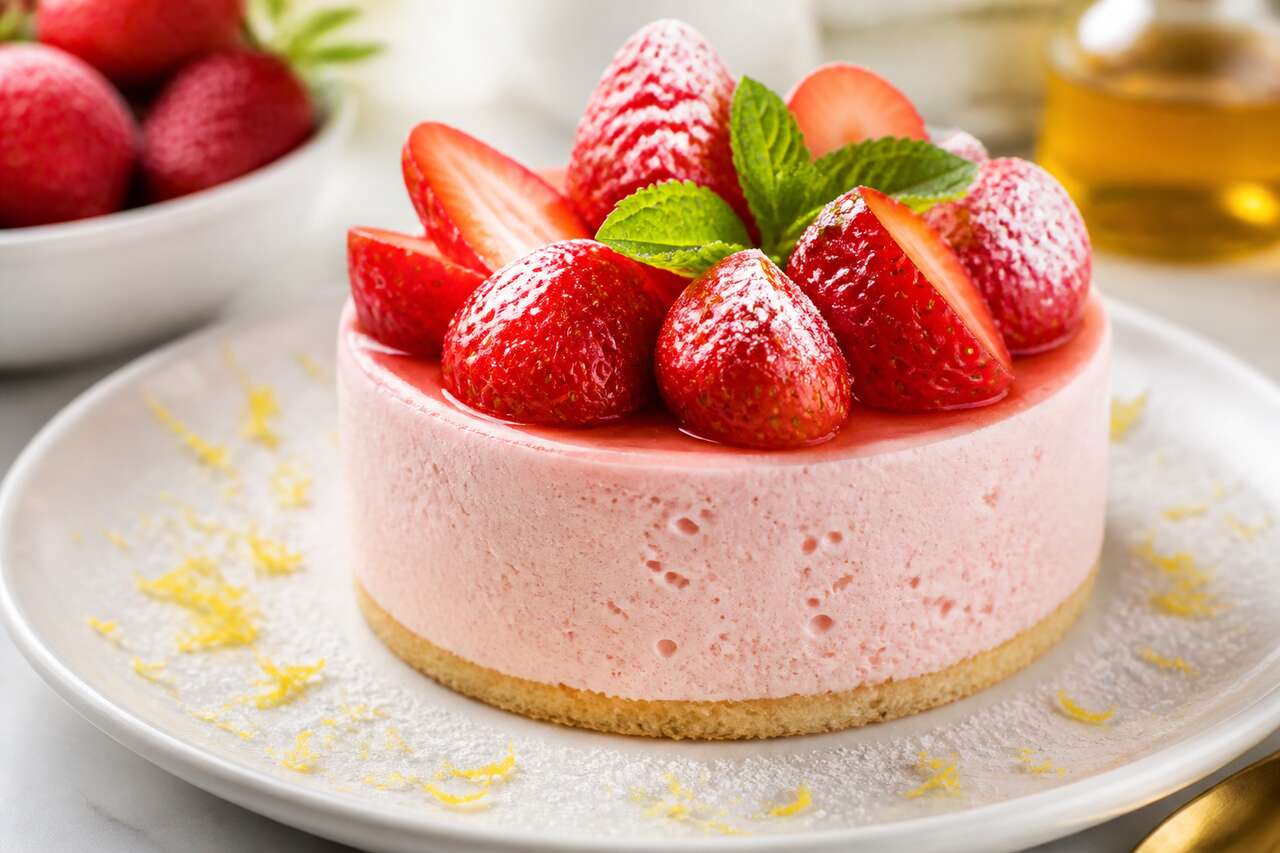 Recette de mousse de fraises légère et gourmande