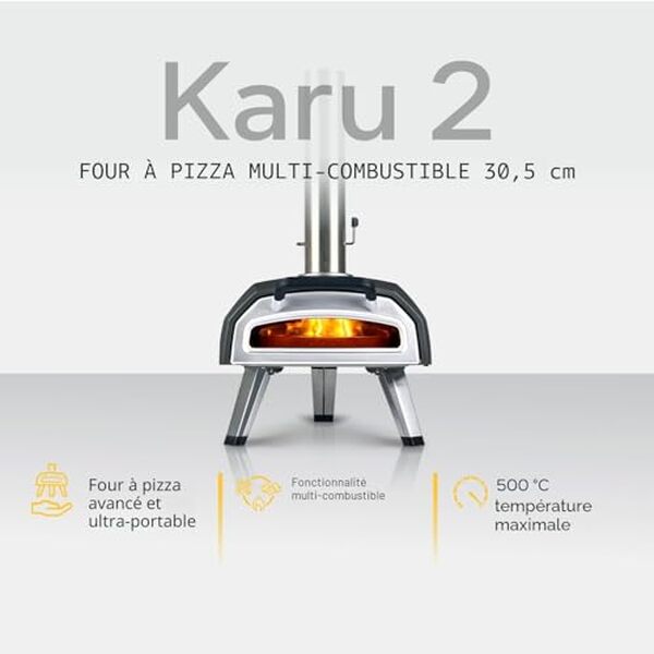 Découvrez notre test détaillé du four à pizza Ooni Karu 2 : performances, design et cuisson authentique du four portable multi-combustibles le plus populaire.