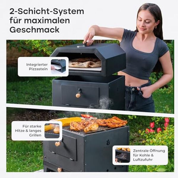 Découvrez notre test détaillé du four à pizza d'extérieur Balheka© 2-en-1 avec accessoires XXL : performances, design et polyvalence pour vos soirées en famille. 