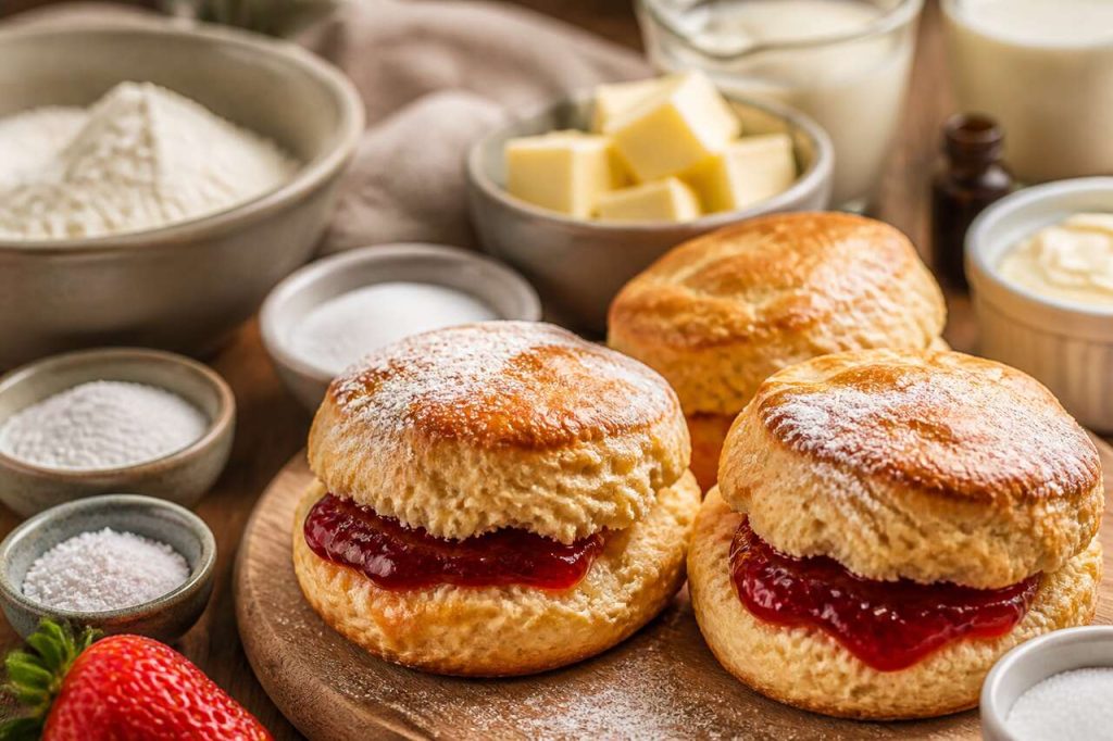 Recette facile de scones aux fraises moelleux et gourmands