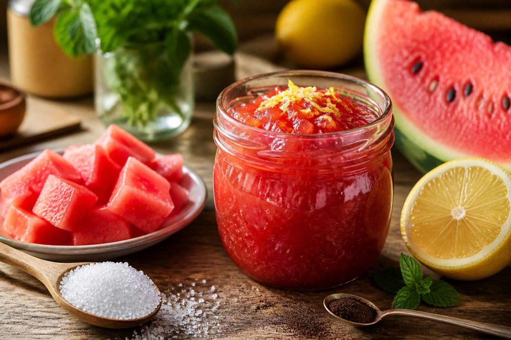 Recette facile de confiture de pastèque maison