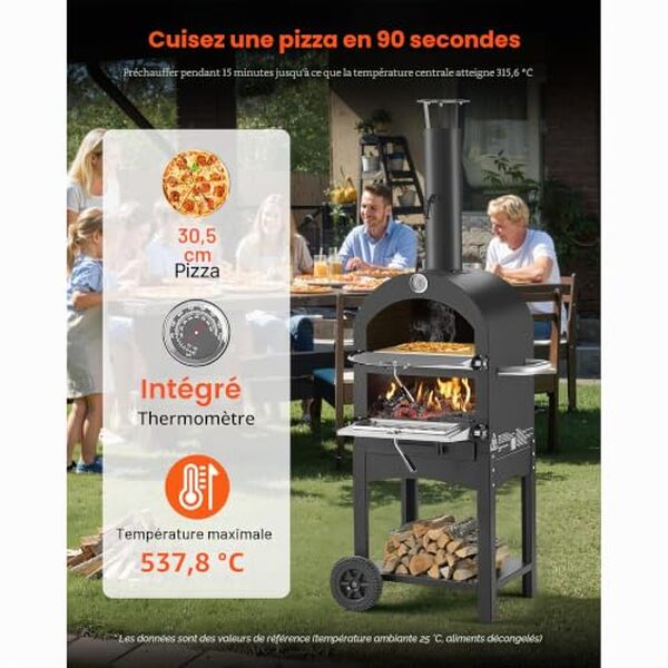 Découvrez notre avis complet sur le four à pizza VEVOR : efficacité, mobilité et praticité pour vos repas en plein air. Test détaillé et conseils d'achat. 