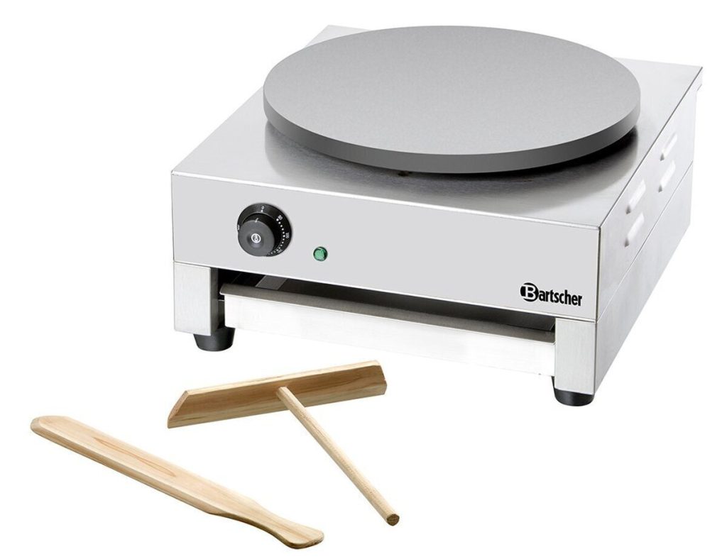 Test crêpière simple électrique Bartscher