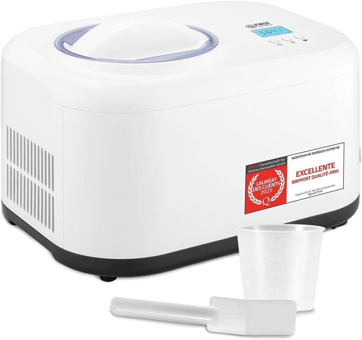 Test de la sorbetière TZS First Austria 1L avec compresseur