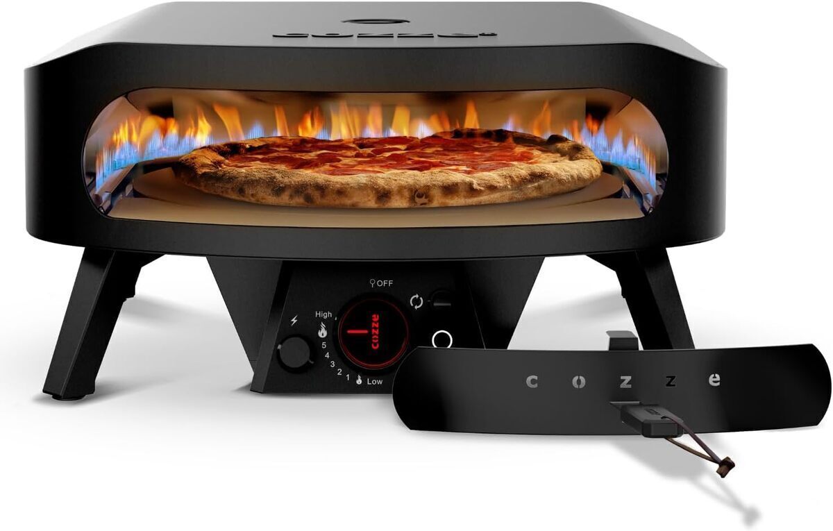Test du four à pizza gaz cozze® 17" : cuisson rapide à 600°C