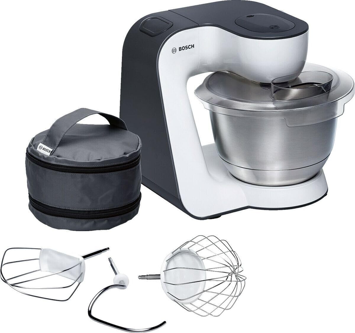 Test du robot pâtissier Bosch MUM54A00 : 900 watts et mélange 3D