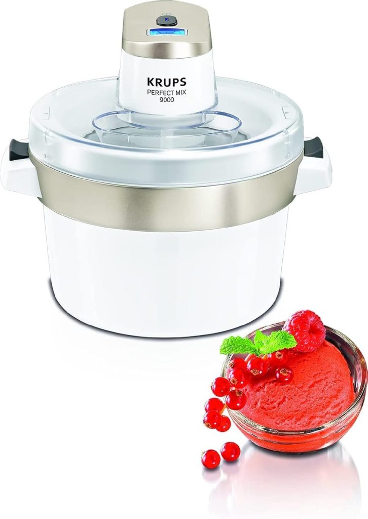 Test Krups Perfect Mix 9000 : sorbetière performante et facile à nettoyer