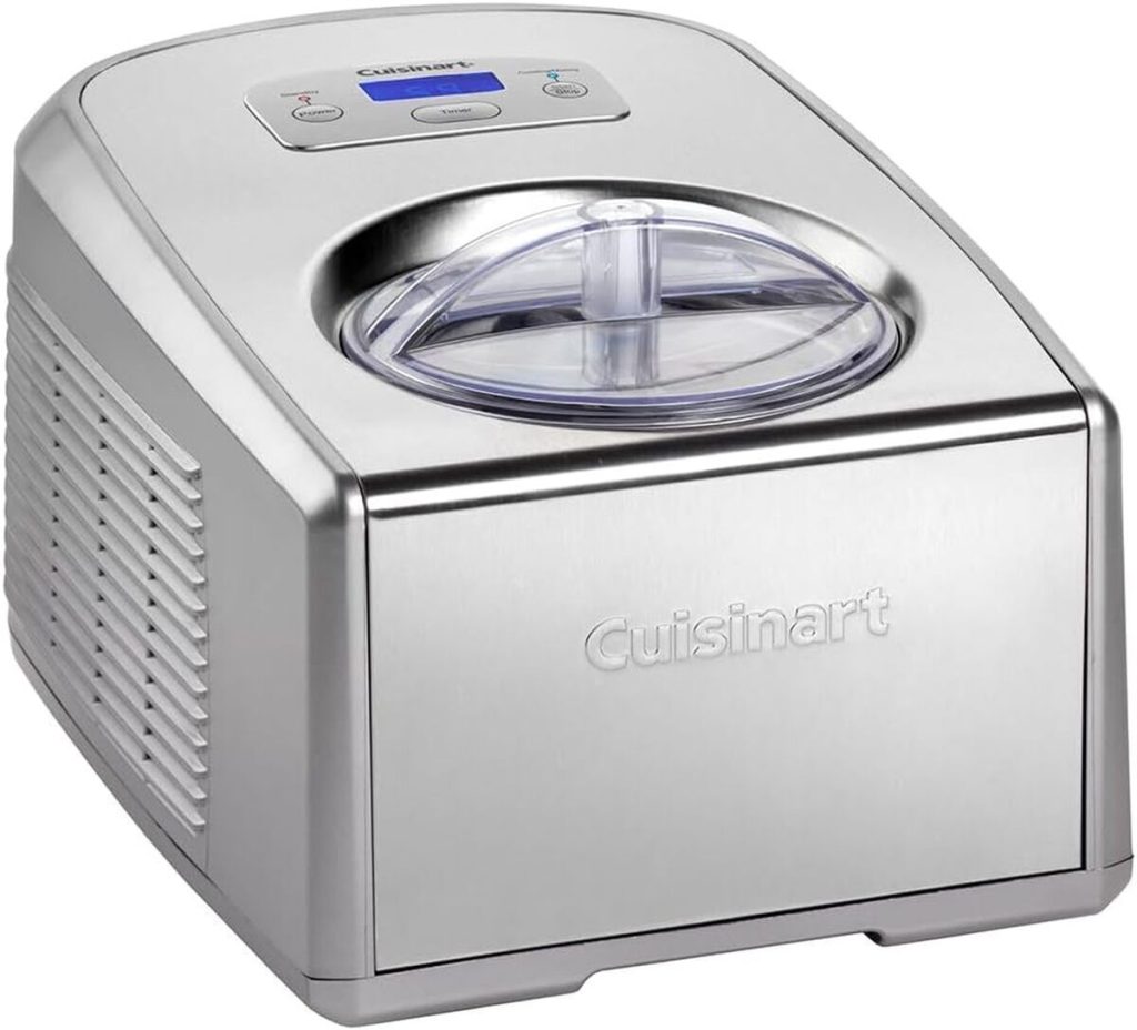 Test : sorbetière Cuisinart ICE100BCU, desserts maison rapides