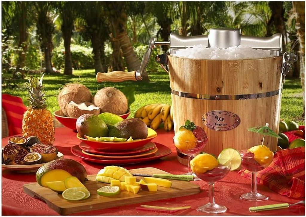 Test : sorbetière GIVRETO 5.5 L en bois de Vente-unique
