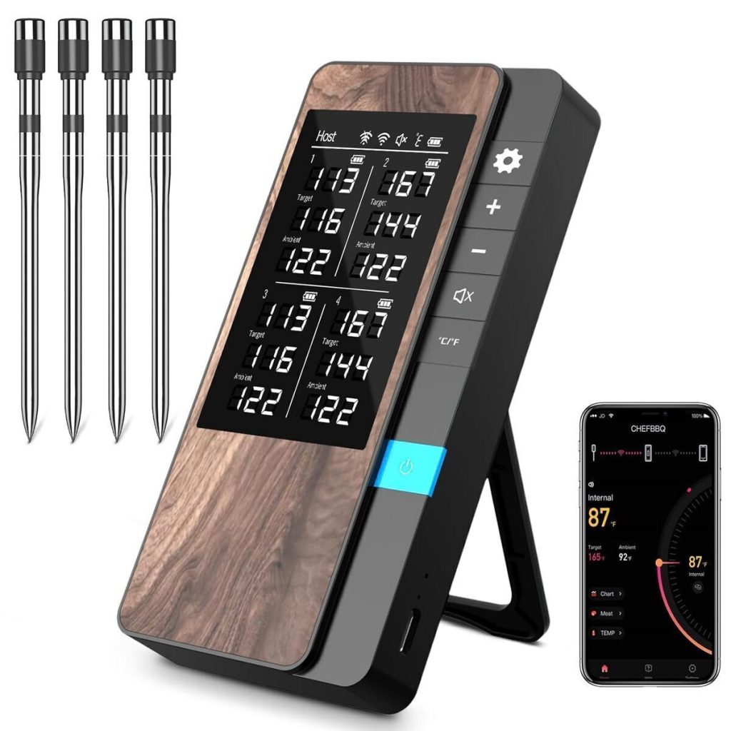 Test : thermomètre cuisine sans fil IP67 pour barbecue et grill