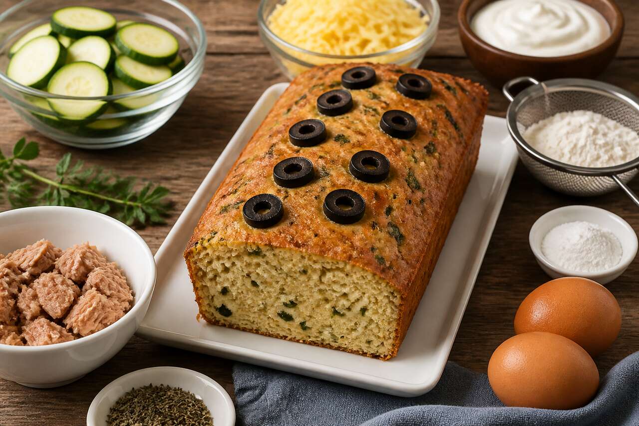 Recette facile de pain de thon aux courgettes
