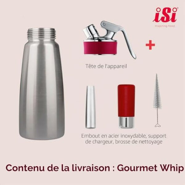 Découvrez notre test complet du siphon à crème iSi Gourmet Whip 1L. Performances, design et résultats : tous les détails pour choisir le meilleur appareil. 