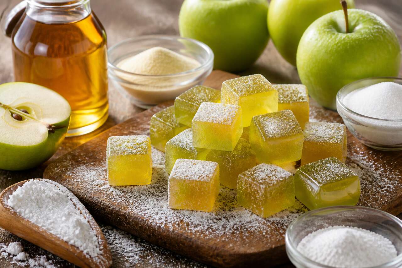 Recette de bonbons maison acidulés au jus de pomme