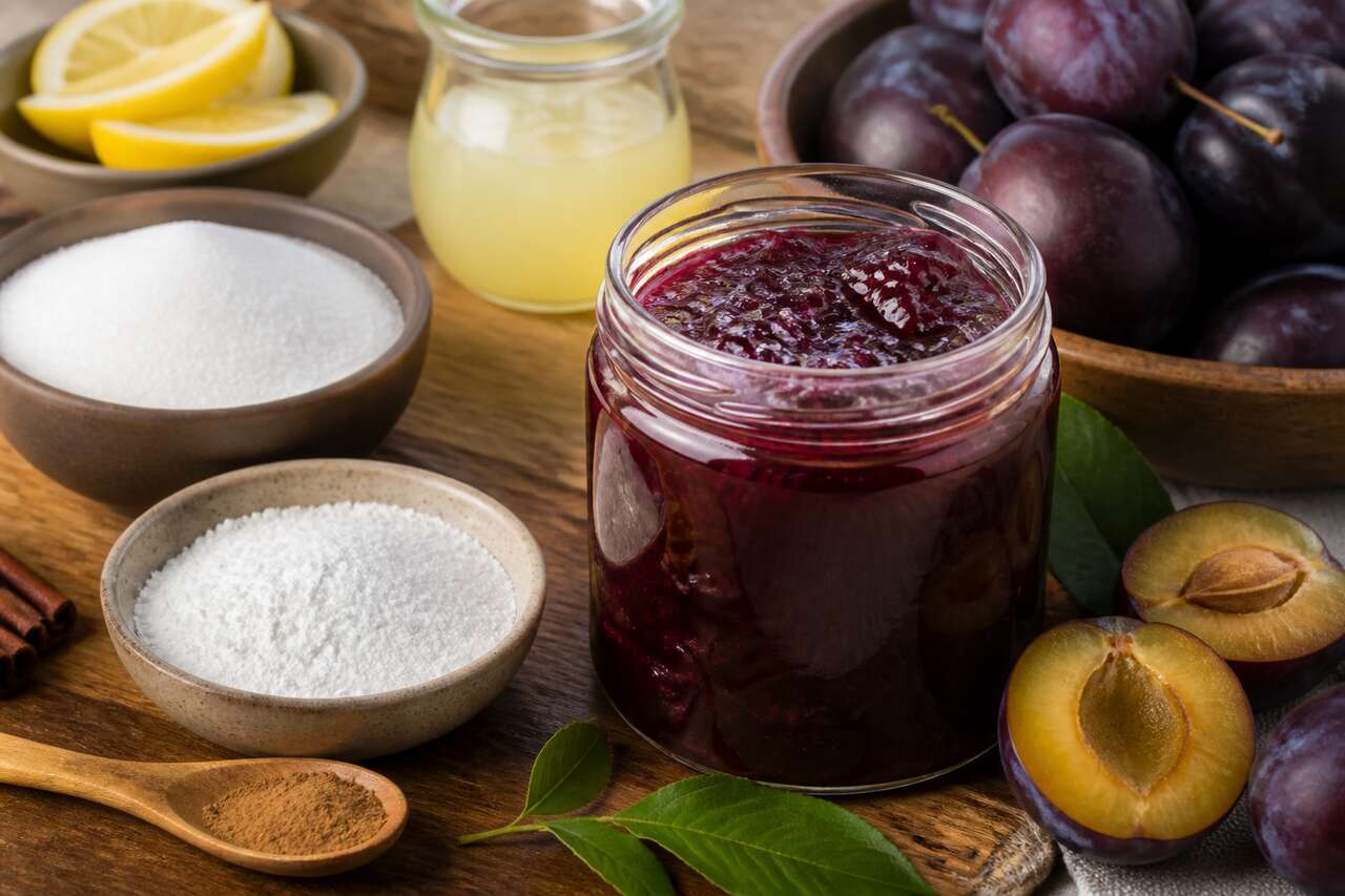 Recette facile de confiture de prunes maison
