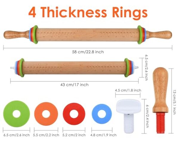 Découvrez notre test détaillé du rouleau à pâtisserie réglable 34 cm Victhur : caractéristiques, avantages et avis pour bien choisir votre rouleau de cuisine. 