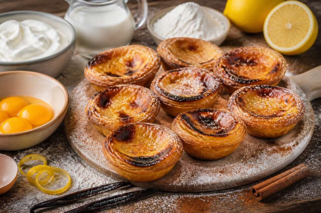 Recette des mini pastéis de nata maison