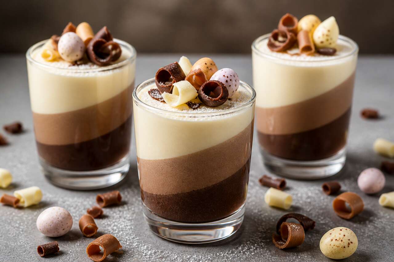 Recette de mousse aux trois chocolats : un dessert irrésistible