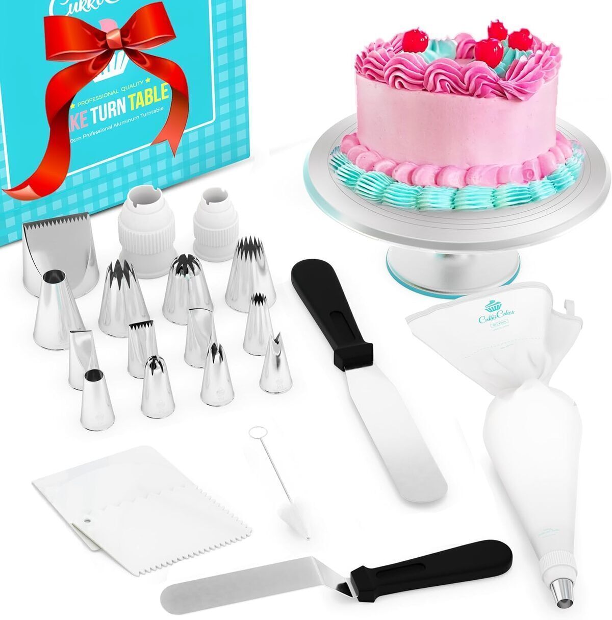 Avis kit décoration gâteau CukkiCakes 42 pièces
