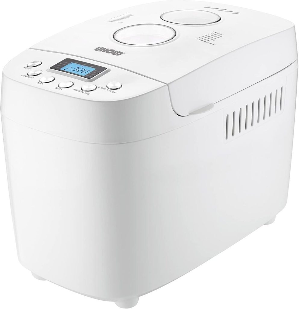 Test de la machine à pain Unold 68520 Big blanche