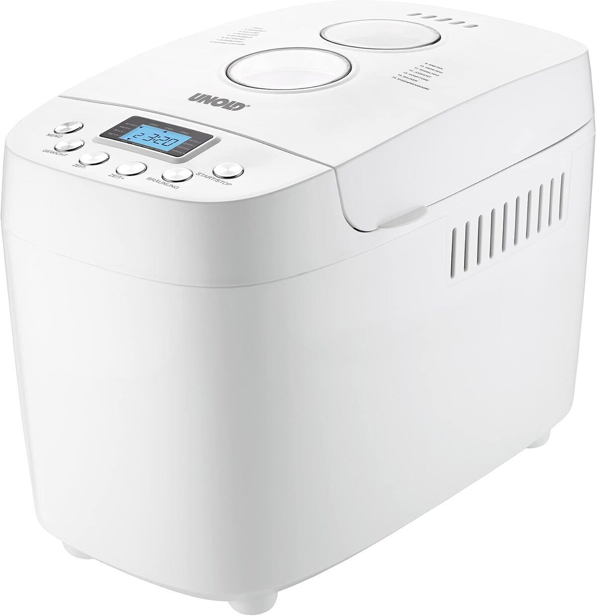 Test de la machine à pain Unold 68520 Big blanche