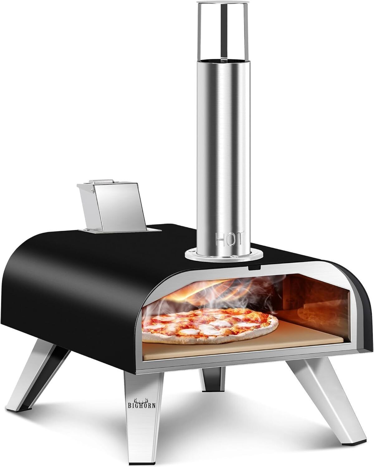 Test du four à pizza extérieur de Big Horn Outdoors : performance et portabilité