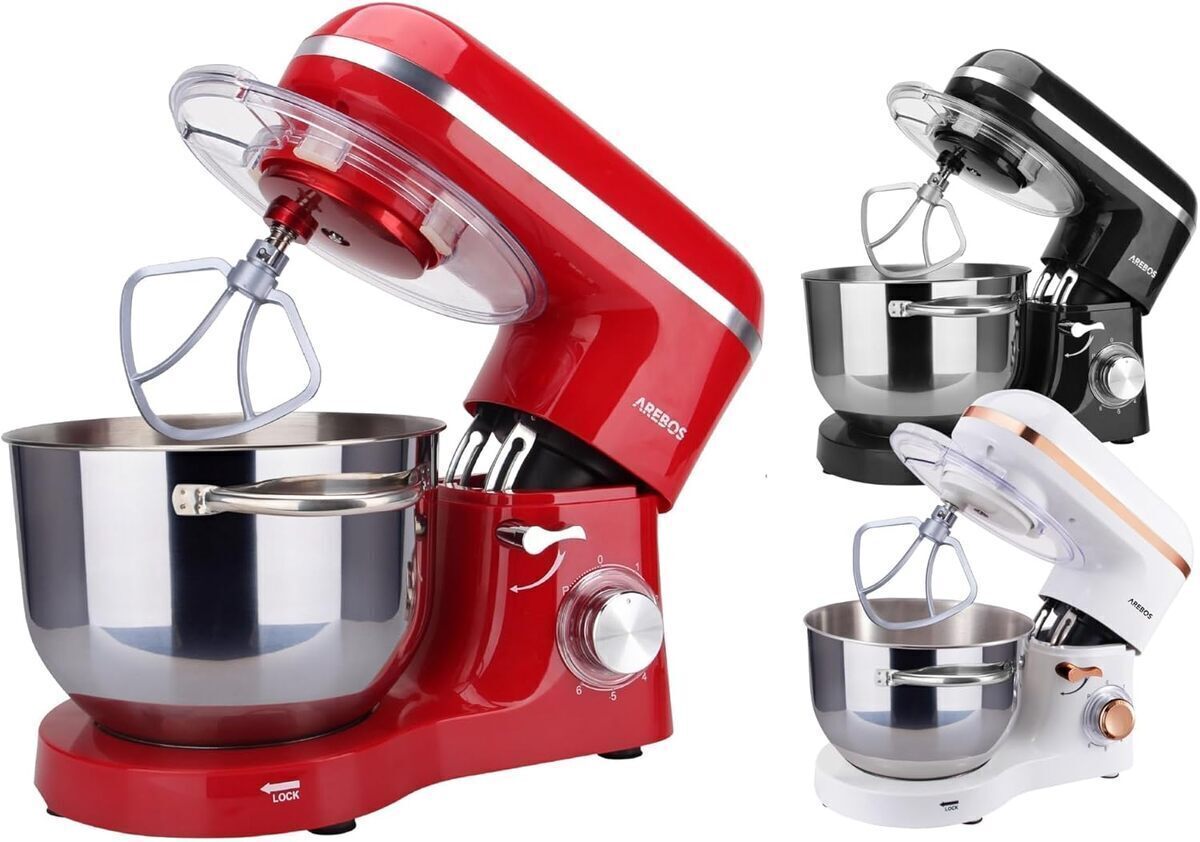Test du robot pâtissier Arebos 1500W : performance et polyvalence