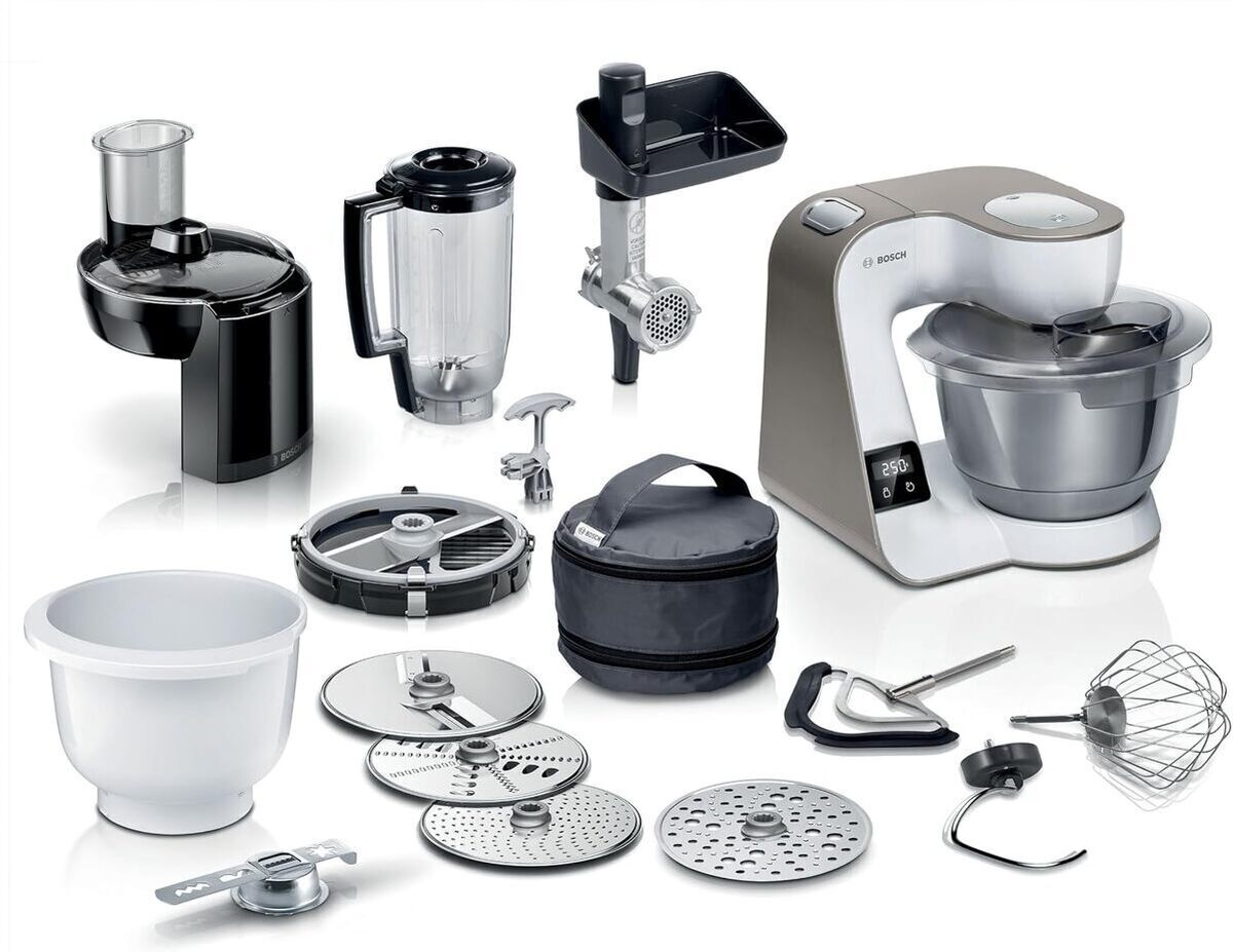 Test du robot pâtissier Bosch MUM5XL74 : puissance et précision