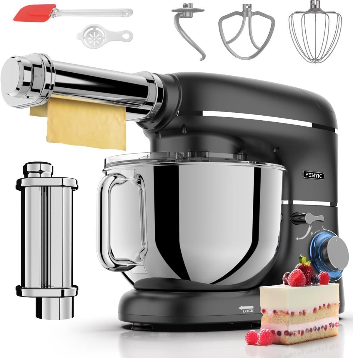 Test du robot pâtissier Fentic 2000W : un allié puissant en cuisine
