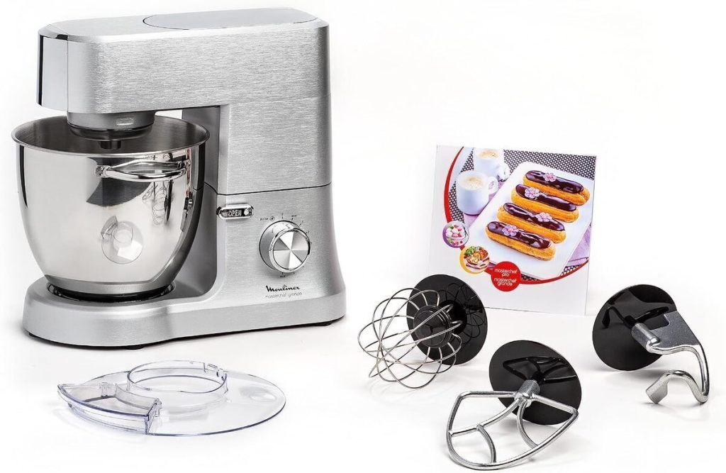 Test du robot pâtissier Moulinex Masterchef Grande QA810D01 : puissance et grande capacité