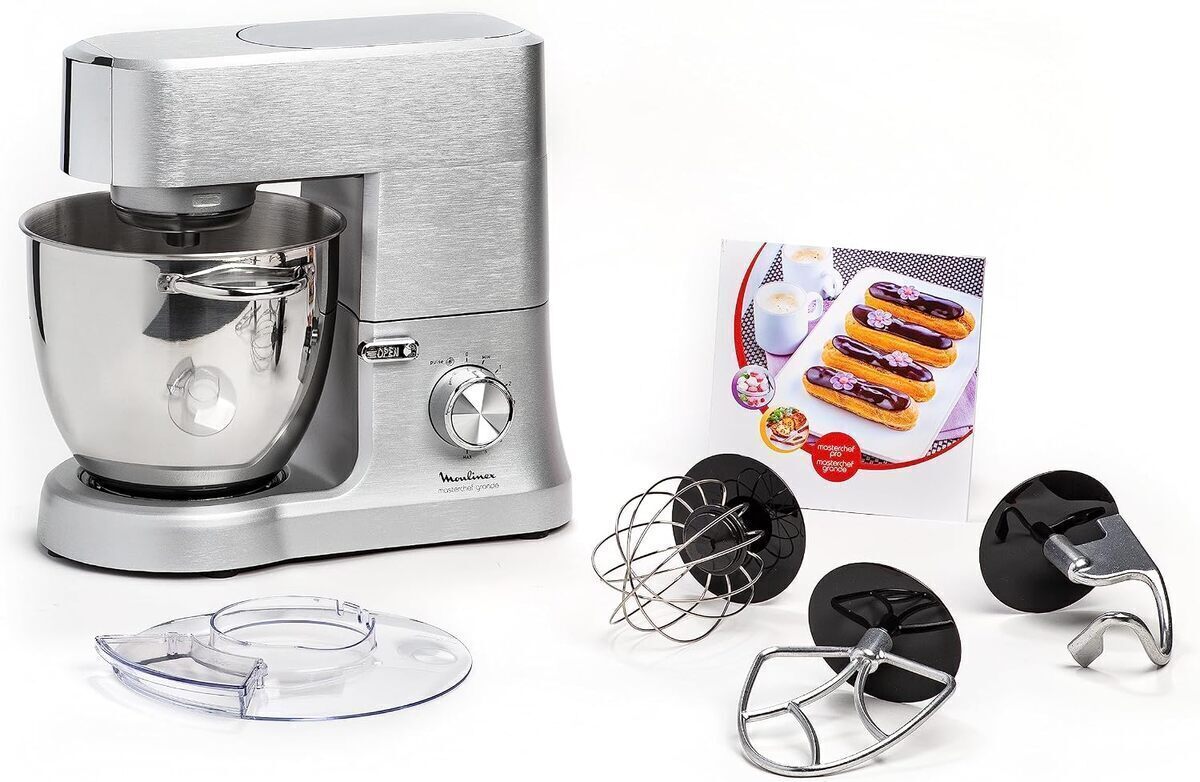 Test du robot pâtissier Moulinex Masterchef Grande QA810D01 : puissance et grande capacité