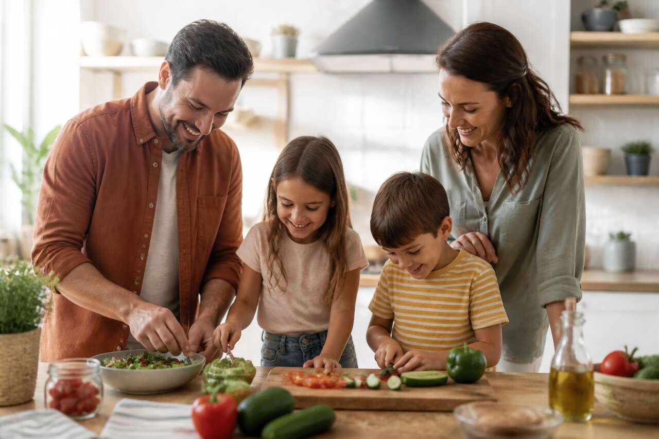 Pourquoi cuisiner avec les enfants change l&rsquo;ambiance &agrave; table