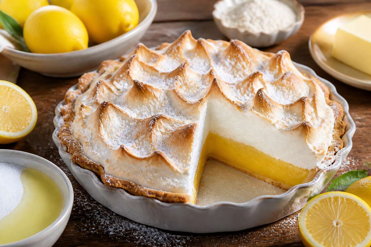 La meilleure recette de tarte au citron meringuée