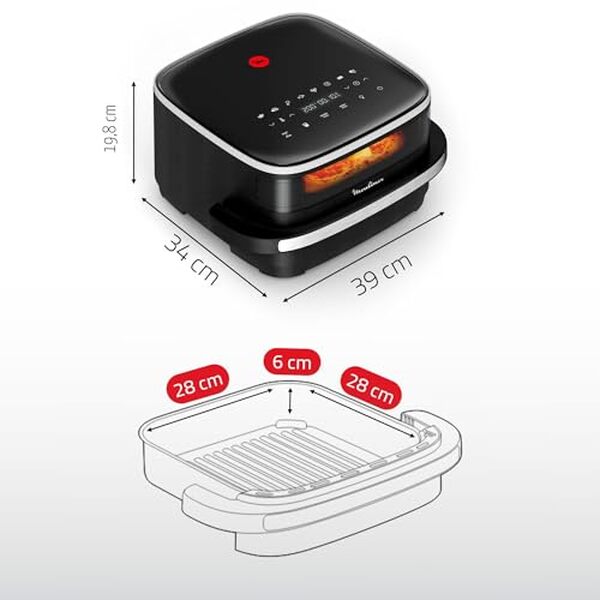 Découvrez notre test détaillé de la friteuse Moulinex Easy Fry XL Surface & Pizza 4L : capacité généreuse, efficacité énergétique et résultats de cuisson optimaux. 