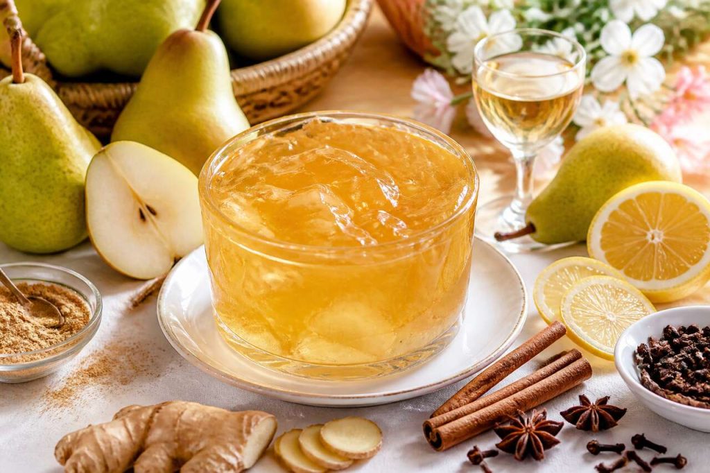Recette de gelée de poire aux poires épicées