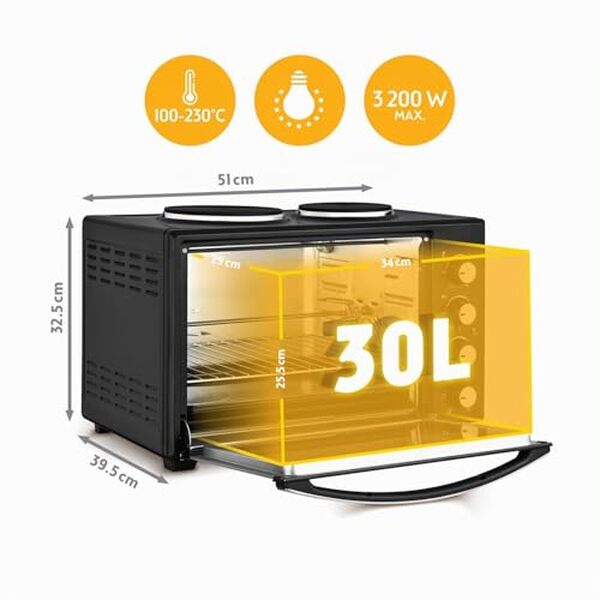 Découvrez notre test complet du mini-four TZS First Austria 30L. Multifonction, puissant et performant : tous les détails pour bien choisir votre four compact.