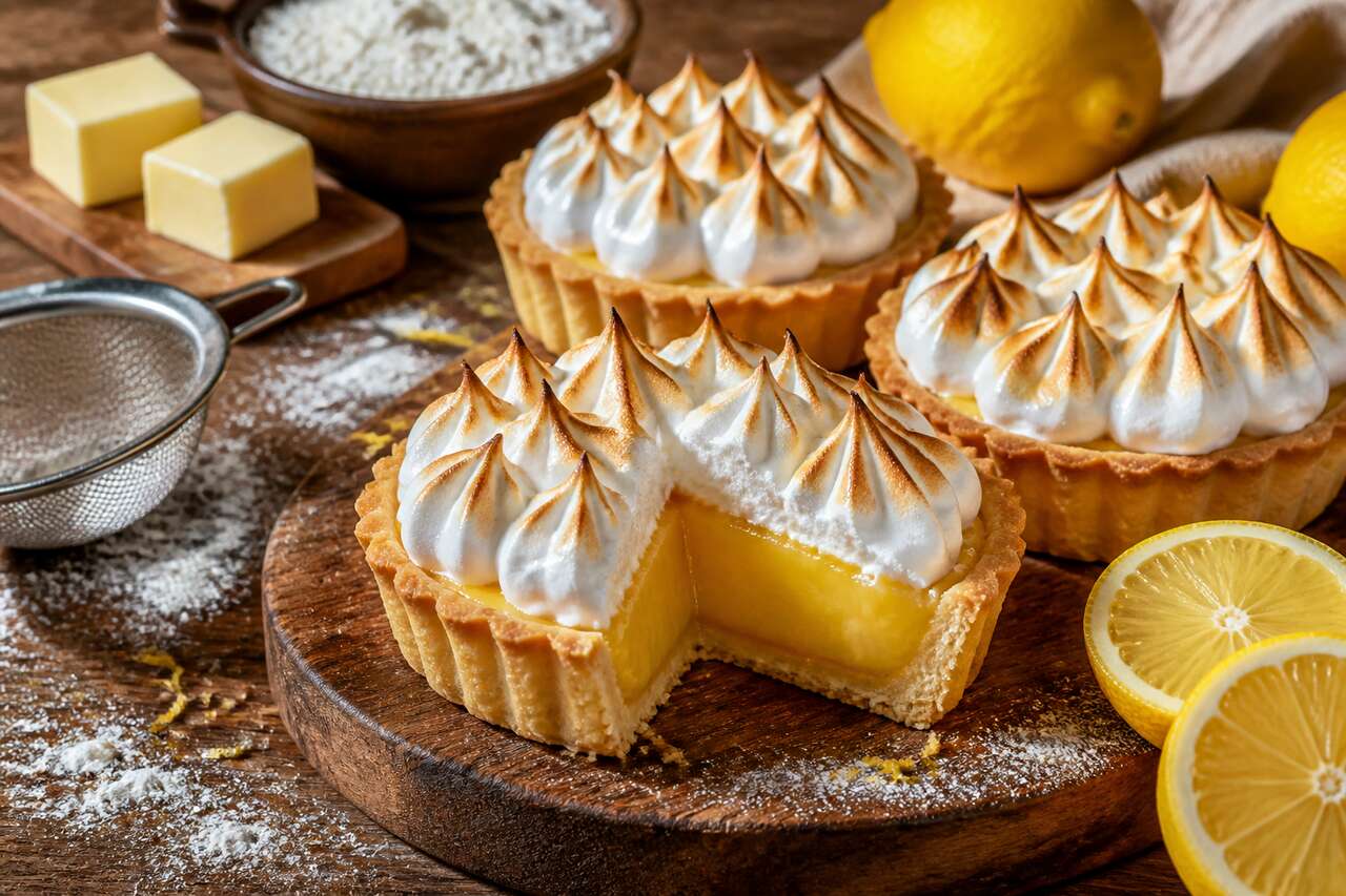Recette de tartelettes au citron meringuées