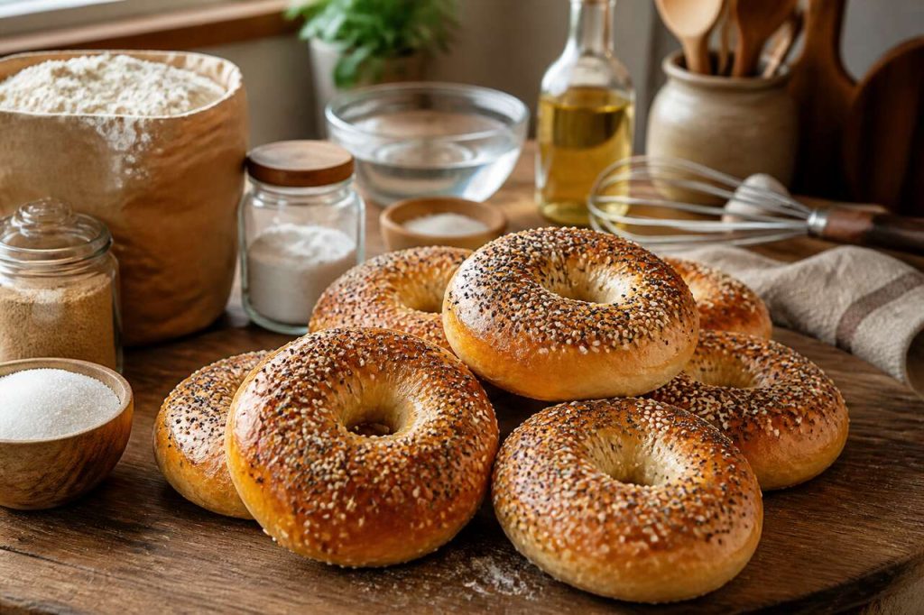 Recette de pains à bagels maison faciles et moelleux