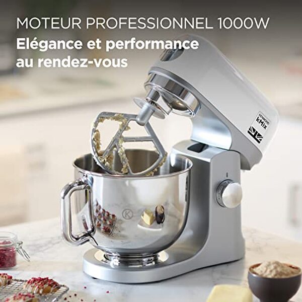 Découvrez notre test détaillé du robot pâtissier Kenwood KMX750WH : puissance, capacité et performances pour vos préparations culinaires.