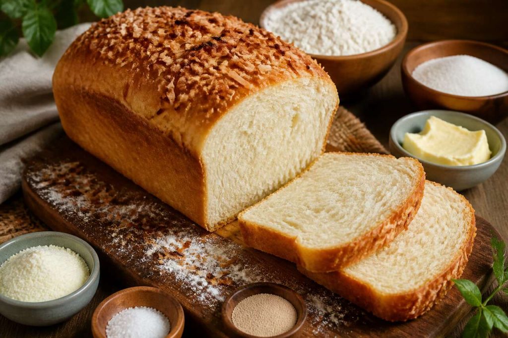 Pain au lait de coco en machine à pain : une recette moelleuse et exotique