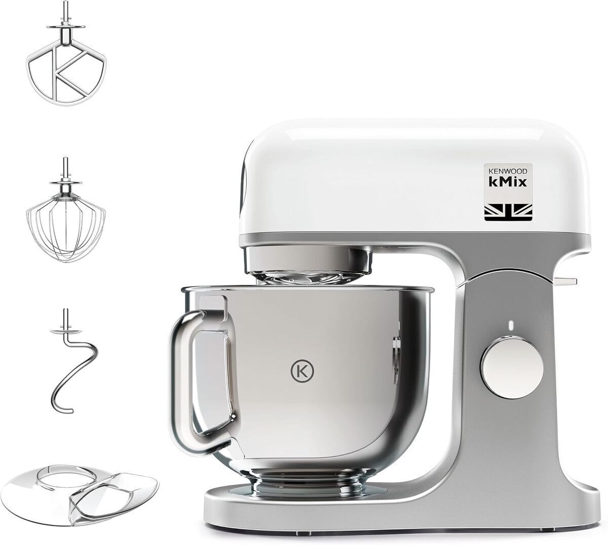 Test du robot pâtissier Kenwood KMX750WH : puissance et capacité au rendez-vous