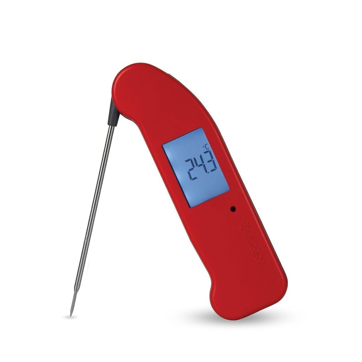 Test du thermomètre numérique Thermapen One rouge : précision instantanée pour la cuisine