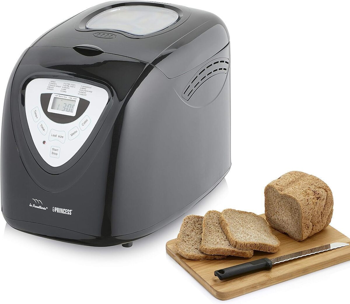 Test : machine à pain noire Princess 152009