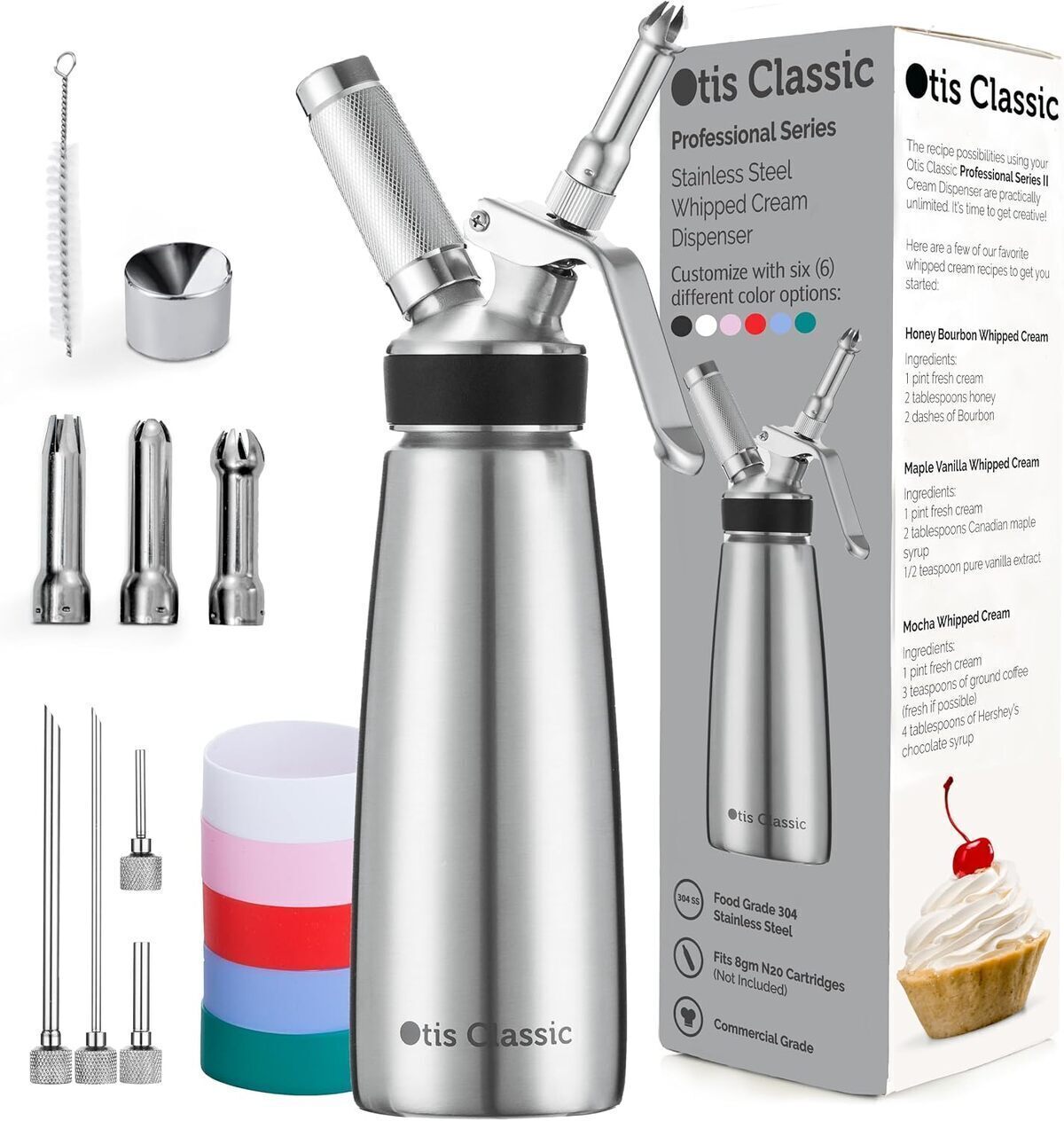 Test : siphon professionnel en acier inoxydable 1 pinte Crème Chantilly